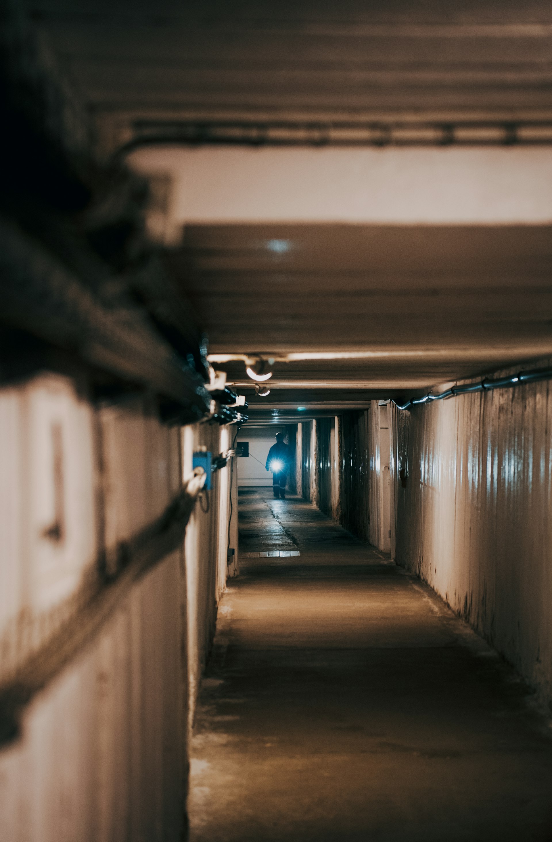 Underground mine tunnel