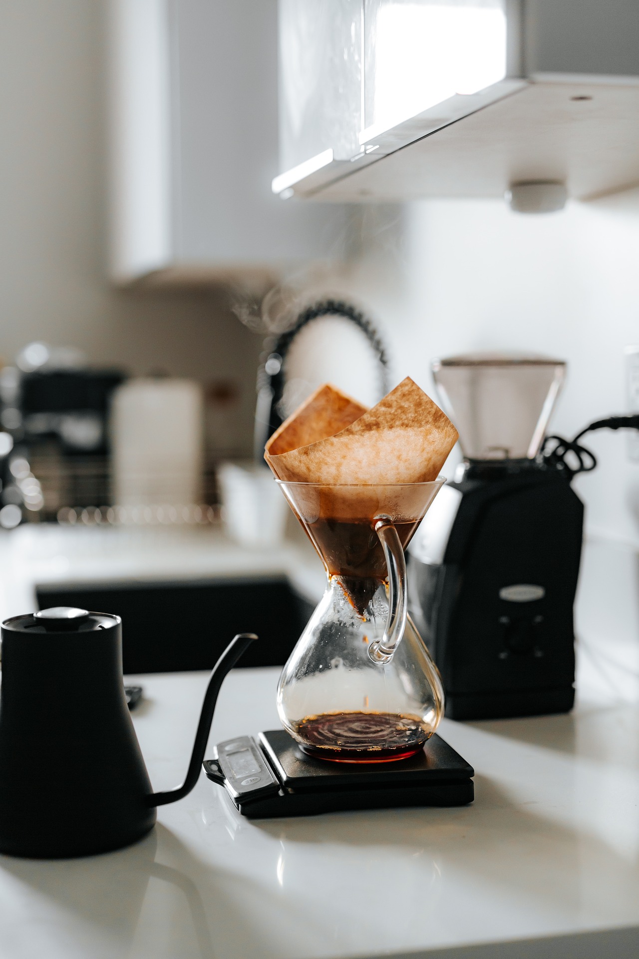 Pour over brew