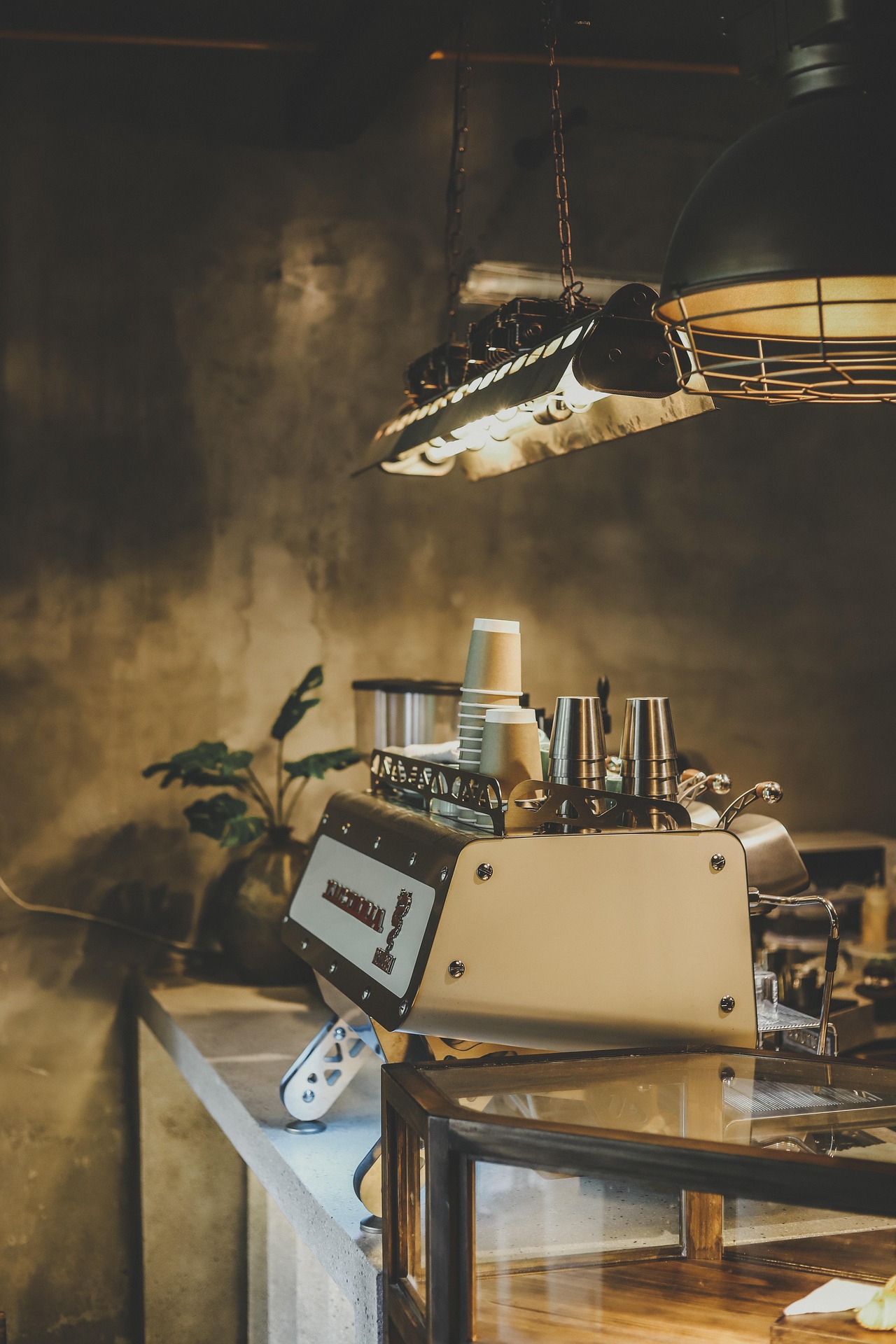 Interior of Roast and Brew cafe